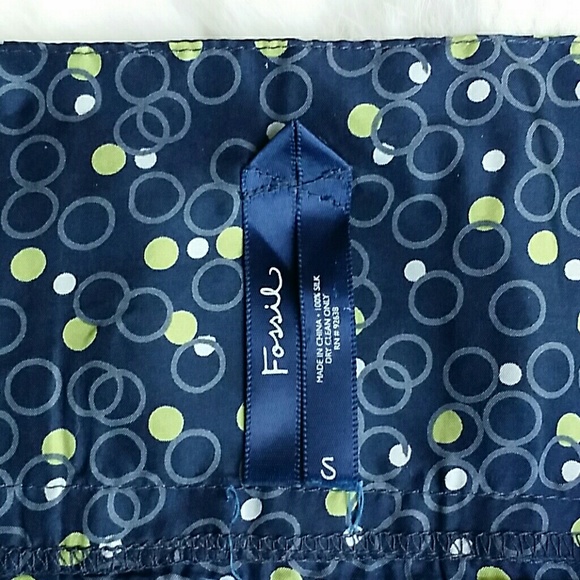 ✔Fossil Silk Spaghetti Strap top - Picture 5 of 5